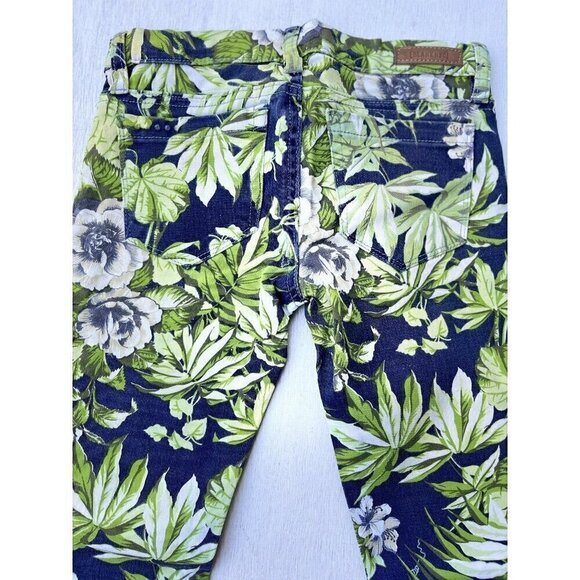 BLANKNYC Girls Spray on Slim Skinny Floral Printed Jeans Jeggings - Picture 7 of 15